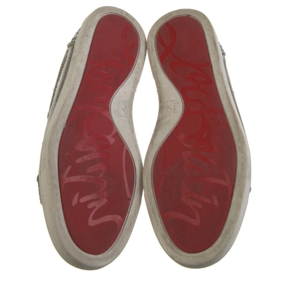 Christian Louboutin Patent Leather Low Top Sneakers - Picture 3 of 7